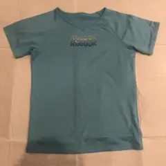 Reebok PLAYDRY トップス Sサイズ 青