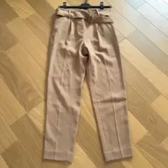 PLST プラステ ストレッチ テーパードパンツ