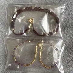 パワーストーン　ブレスレット　２種