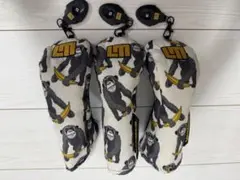 Loudmouth ラウドマウスユーティリティ用ヘッドカバー 3個セット