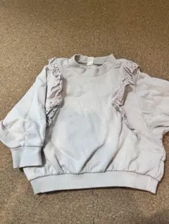 après les cours フリル付きトレーナー 90