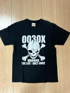 スカルデザインTシャツ　黒　 Sサイズ