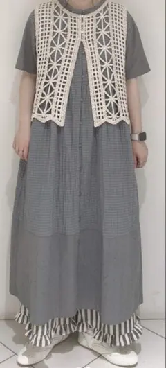 最終価格　サマンサモスモス　テープベスト　キナリのサムネイル