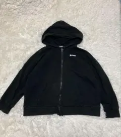 XLARGE KIDS 心電図　ロゴ　ジップアップパーカー　130cm