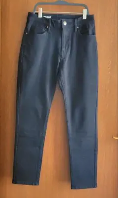 無印良品 ストレッチデニム スリムストレート 黒 試着のみ