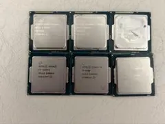中古CPU6枚セットインテル Core i5 6500 、E3 1220v5 等