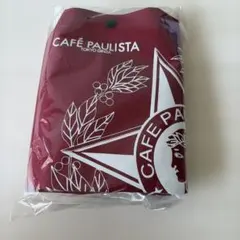 新品　CAFE PAULISTA オリジナルトートバッグ ワインレッド