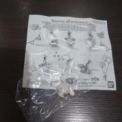 ゆるっとめじるしアクセサリーサンリオ ガチャガチャカプセルトイ バンダイしろうさ