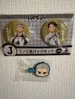 ハイキュー!!缶バッジ＆ヘアピンセット