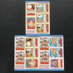 ワンピースカード ミニ 最強ジャンプ付録 2シートセット エース