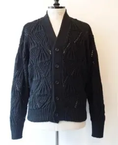 HERILL　 "Cottoncode Pattern Cardigan"