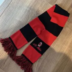 AC Milan 赤黒ストライプマフラー