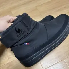 le coq sportif ブラックショートブーツ