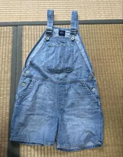 GapKids デニムショートオーバーオール Lサイズ