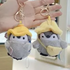 の*ち様 ペンギンぬいぐるみキーホルダー ペンギン兄弟セット