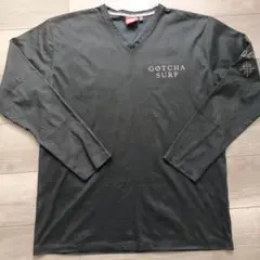 GOTCHA SURF Vネック長袖シャツ XXL
