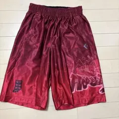 CONVERSE 赤 バスケットボールパンツ