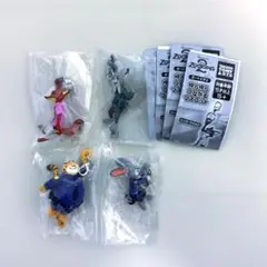 ガチャガチャ　ズートピア２ ゆらゆらつながるマスコット コンプリート