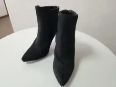 新品未使用　ブラック　ショートブーツ　23cm