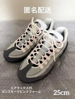 ナイキ エアマックス95 ガンスモーク ピンクフォーム 25cm