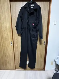 Dickies ブラック　つなぎ