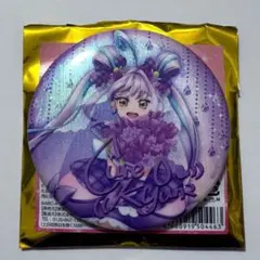 キミとアイドルプリキュア♪ 感謝祭 キュアキュンキュン 紫雨こころ缶バッチサイン