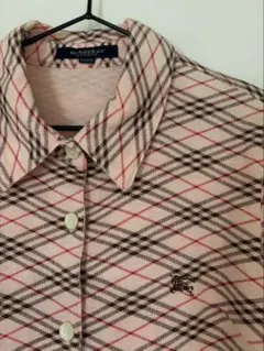 BURBERRY BLUE LABEL ポロシャツ ノバチェック 38 - メルカリ