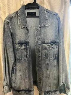 JEANASIS グレー ビッグデニムジャケット