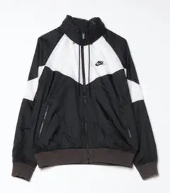 Nike ナイロンジャケット ブラック/ホワイト