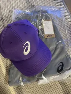 世界陸上　国立競技場　レガシー　アシックスASICS キャップ　パンツ