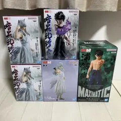 幽☆遊☆白書 フィギュア 5体 暗黒武術会編 幽助 飛影 妖狐蔵馬