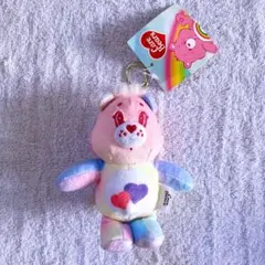 ケアベア　ぬいぐるみ マスコット キーホルダー　ファンシートイのサムネイル