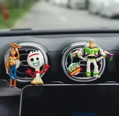 トイストーリー　エアコン用　カークリップ　TOYSTORY