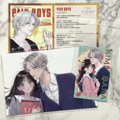 ⭐️美品⭐️ きみとバラ色の日々 TSUTAYA、喜久屋書店特典イラストカード