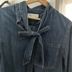 ZARAデニムシャツ