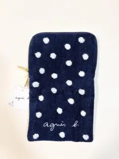 agnes b. アニエスベー　ファスナー付きタオル　ペットボトルケース