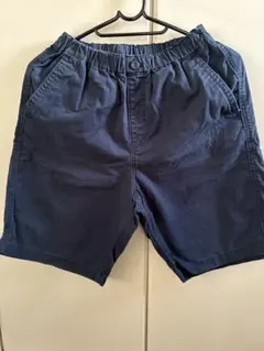 UNIQLO キッズ ハーフパンツ ネイビー 150