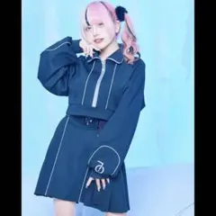 ililil イルイルイル いるいる防衛軍!隊員募集ちゅ セットアップ ブラック