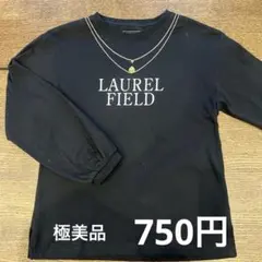 GLOBAL WORK 長袖カットソー チャーム付き　140cm