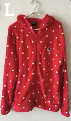 ミニーマウス フリースパーカー