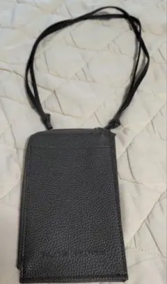 素敵なあの人付録　PLAIN PEOPLEレザー調スマホポシェット