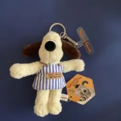 ウォレットとグルミットぬいぐるみマスコットキーホルダー