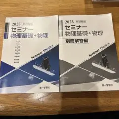 2026年最新】セミナー物理基礎 2025の人気アイテム - メルカリ