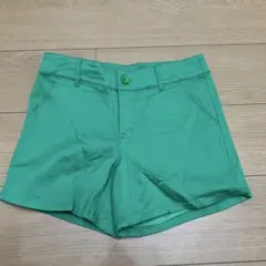 Delsol グリーン ショートパンツ Mサイズ