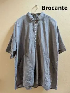 極美品 ズッカ 23SS シャンブレーシャツ チャイナボタン 洗える - メルカリ