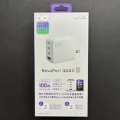 CIO NovaPort QUADⅡ 100W 4ポート　スマホ充電器
