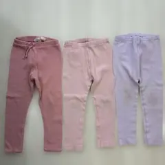 ZARA レギンス 3枚セット 100cm