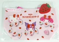サンリオキャラクターズ サクマ 当たりくじ ミニトート ピンク