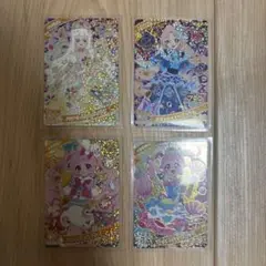 ひみつのアイプリ　カード　4枚セット