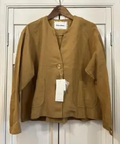 新品タグ付きblue willow ブルーウィロー リネン ジャケット